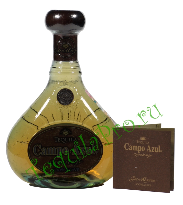 Текила Кампо Азул Экстра Аньехо Текила Campo Azul Extra Anejo