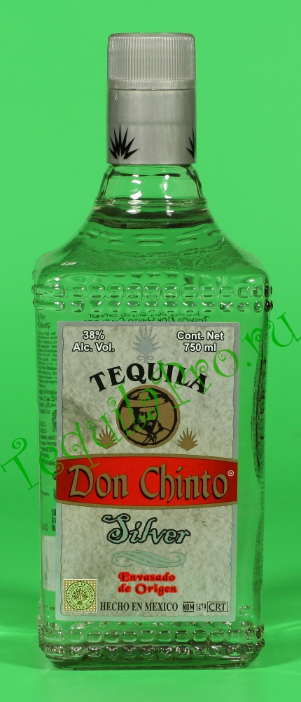 Текила Дон Чинто Сильвер 0,75 л Текила Don Chinto Silver 0,75 l