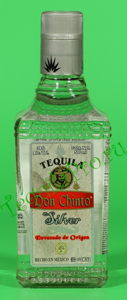 Текила Дон Чинто Сильвер 0,5 л Текила Don Chinto Silver 0,5 l