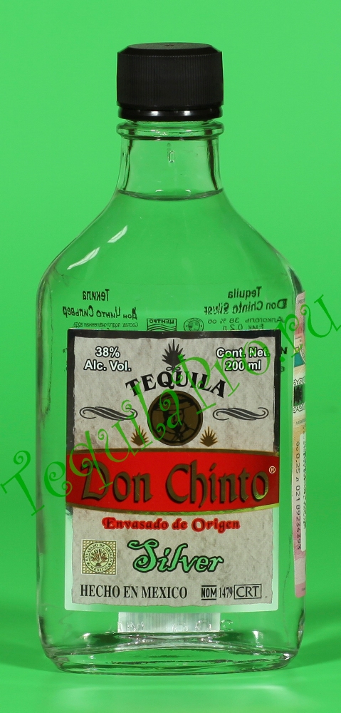 Текила Дон Чинто Сильвер 0,2 л Текила Don Chinto Silver 0,2 l