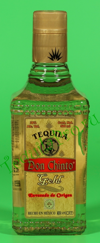 Текила Дон Чинто Голд 0,5 л Текила Don Chinto Gold 0,5 l