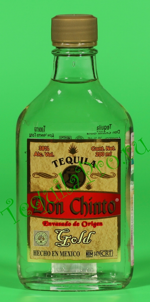 Текила Дон Чинто Голд 0,2 л Текила Don Chinto Gold 0,2 l