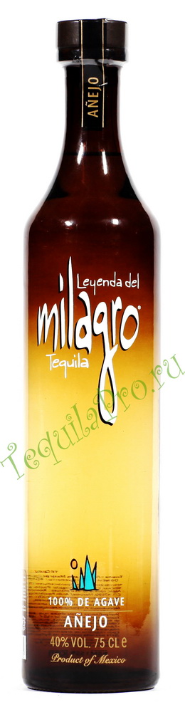 Текила Легенда дель Милагро Аньехо Legenda del Milagro Anejo