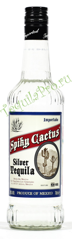 Текила Спайки Кактус Сильвер текила Spiky Gactus Silver