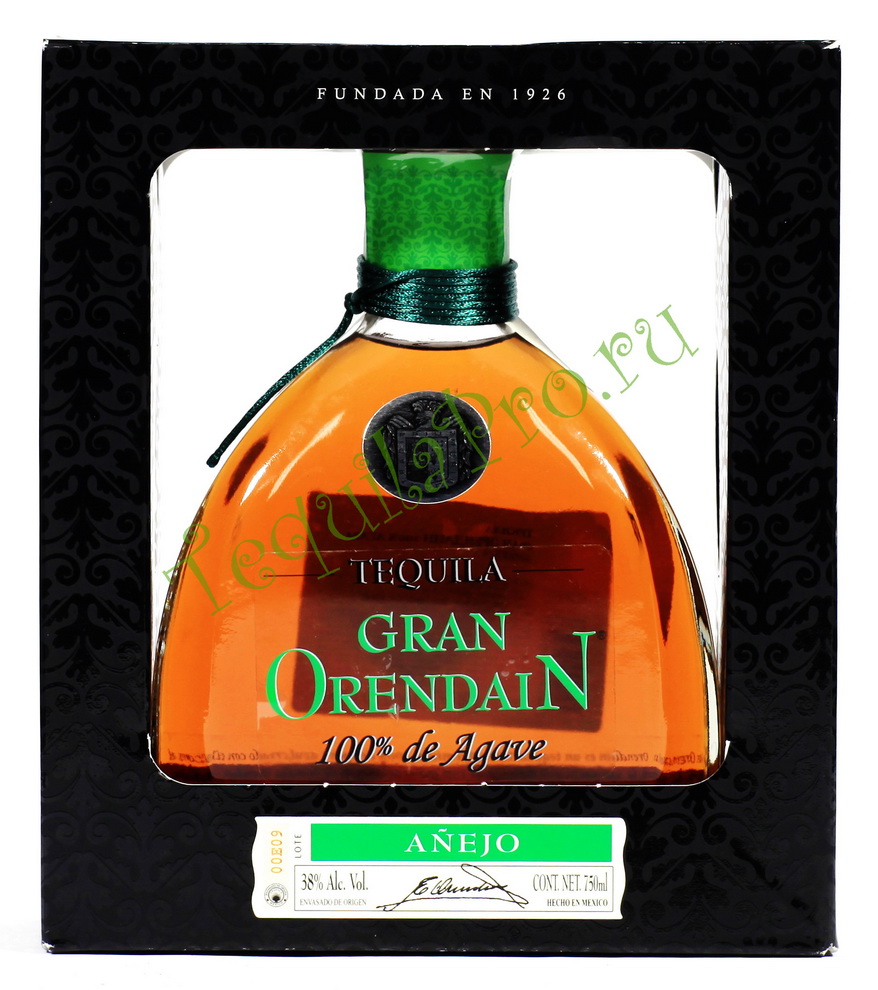 Текила Gran Orendain Anejo Текила Гран Орендаин Аньехо