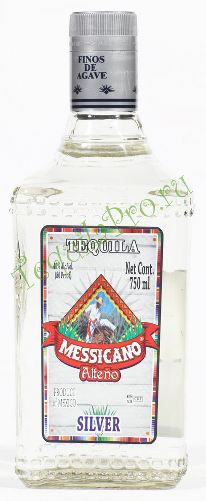 Текила Мессикано Сильвер Текила Messicano Silver