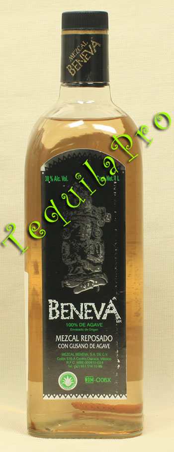 Текила Бенева Мескаль Репосадо 1 л Текила Beneva Mezcal Reposado 1 l