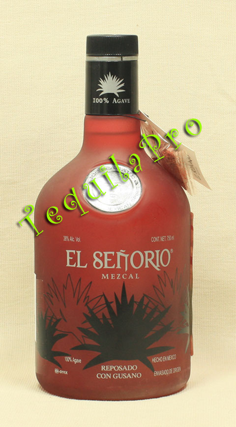 Текила Эль Сенорио Мескаль Репосадо Текила El Senorio Mezcal Reposado